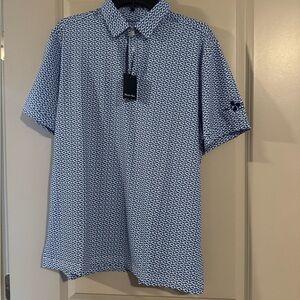 Men's Blue Patterned Cowboy
Hat Shirt